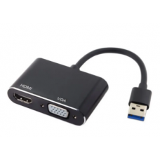 USB 3.0 / 2.0 to HDMI / VGA HDTV Adapter Cable Graphics 